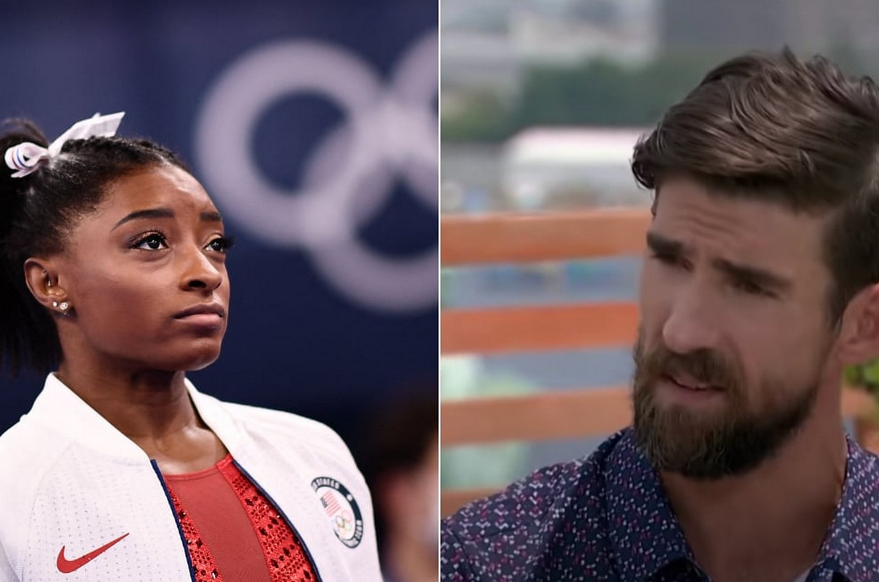  Michael Phelps Speaks Out on Simone Biles and Reminds Us, “It Is OK to Not Be OK”
