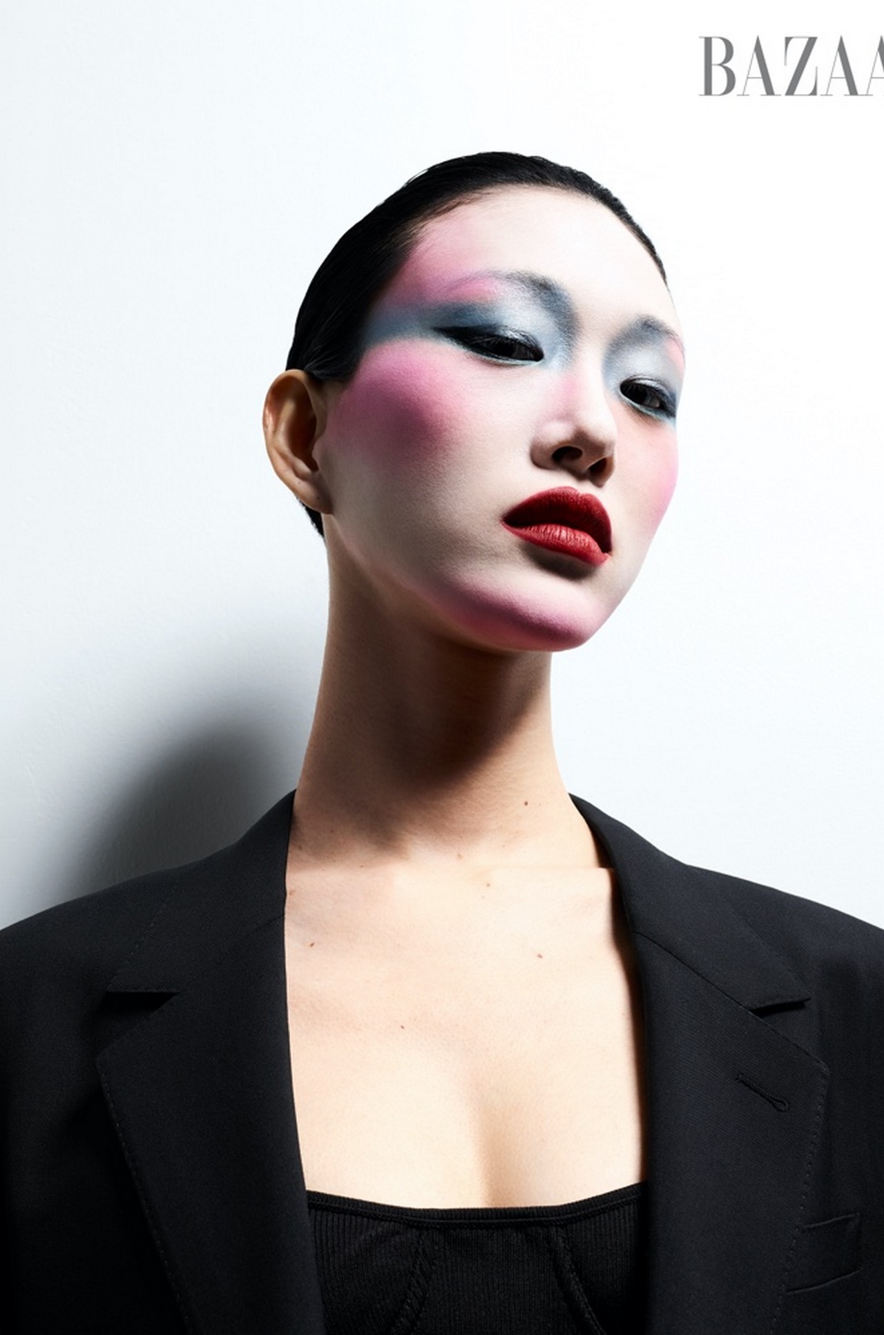  Sora Choi Wows in Beauty Looks for Harper’s Bazaar